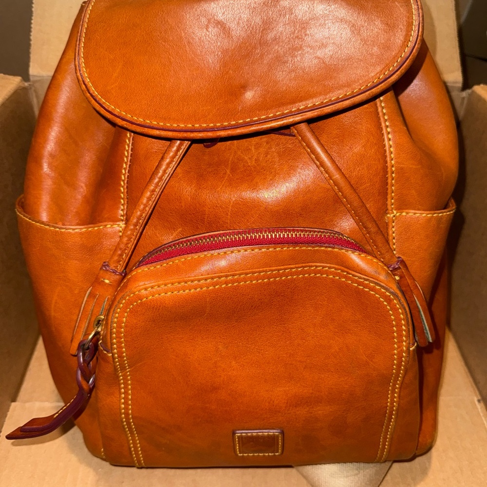 Vintage Dooney & Bourke Florentine Backpack